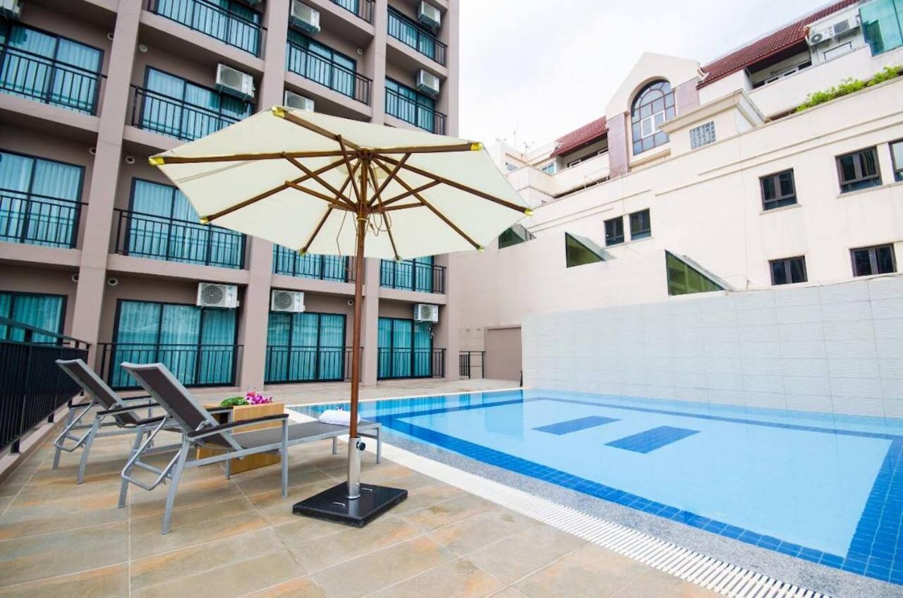 Marsi Hotel @ Bangchak Bangkok Bagian luar foto